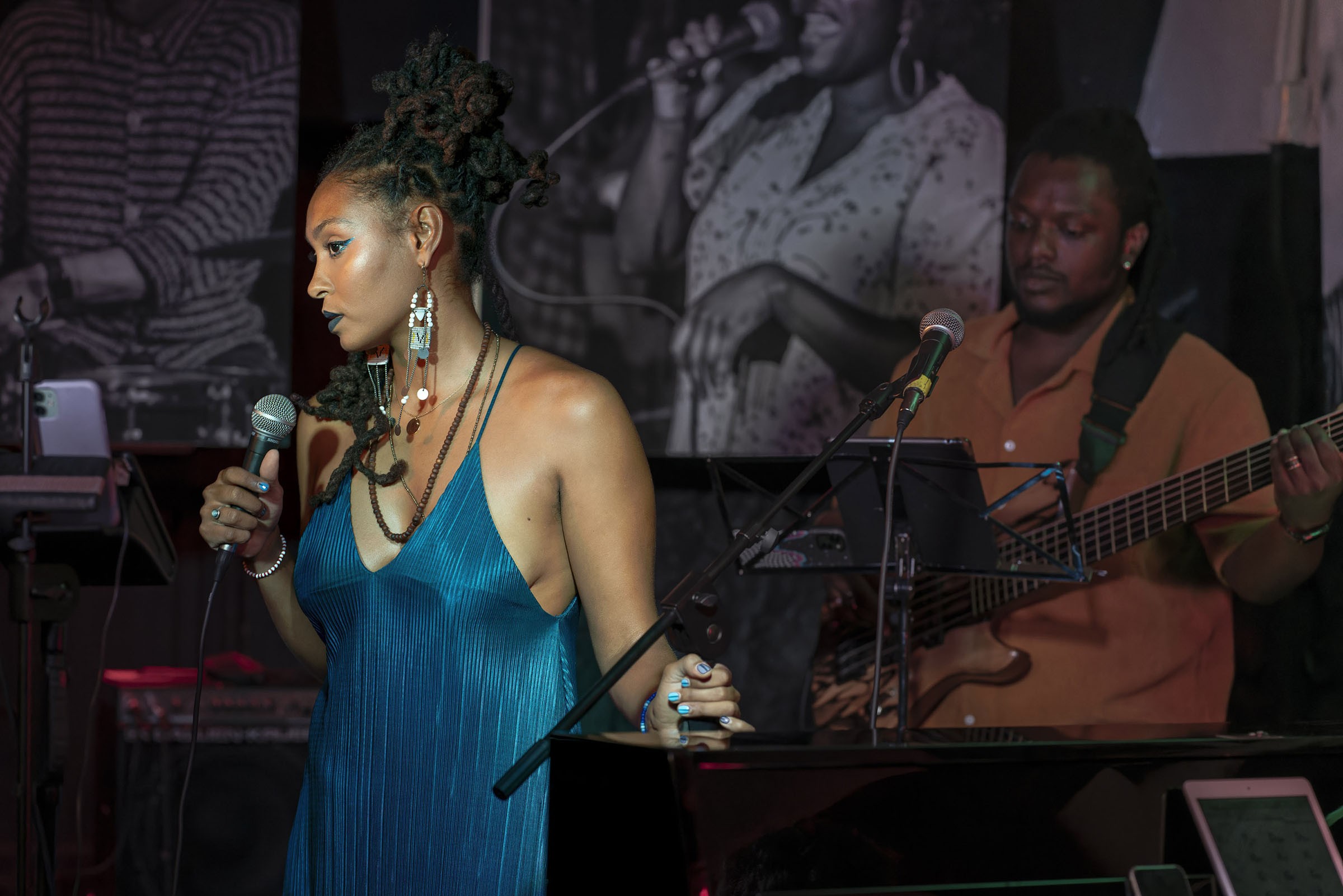 Demima Mseleku, The Romarna Campbell Quartet, 12.8.22, jazzLive at the Crypt 